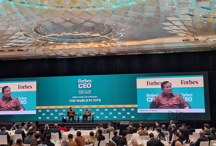 Prabowo Guyon di Forum Forbes: Lulusan Oxford dan Harvard, Saya Juga Pernah, ke Toko Bukunya