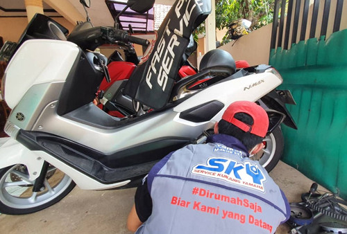 One Hotline SKY Yamaha Bikin Pemilik Gak Perlu ke Bengkel Buat Service Motor