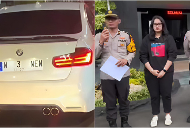 Viral BMW Berpelat N 3 NEN Berkeliaran di Jalan Kota Malang, Raisa Kena Tilang Polisi!