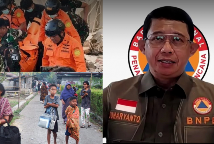 38 Orang Meninggal Pascagempa NTT, BNPB Prioritaskan Penyelamatan Warga