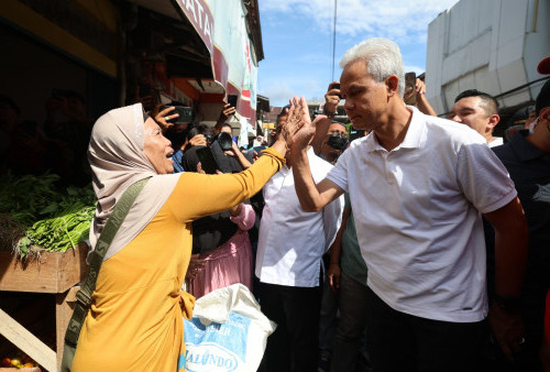 Cewek Korea Nekat Kejar Ganjar demi Titip Salam untuk Alam