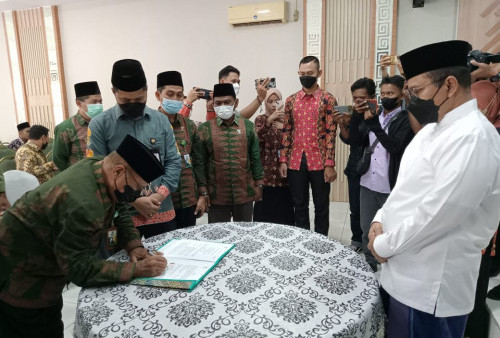 Jalin MoU dengan Bank Jambi, Wakil Wali Kota Jambi Maulana Apresiasi Langkah Baznas