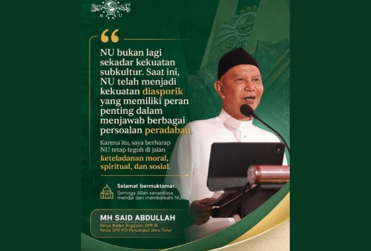 Sebut NU Kekuatan Diasporik Peradaban, Said Abdullah Harap Muktamar ke-35 NU Perkuat Keteladanan Moral