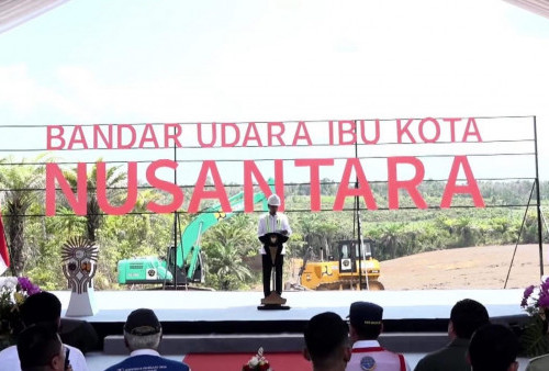 Groundbreaking Bandara VVIP IKN Nusantara, Jokowi Perkiraan Rampung Desember 2024 dan Aktif Juni 2024 
