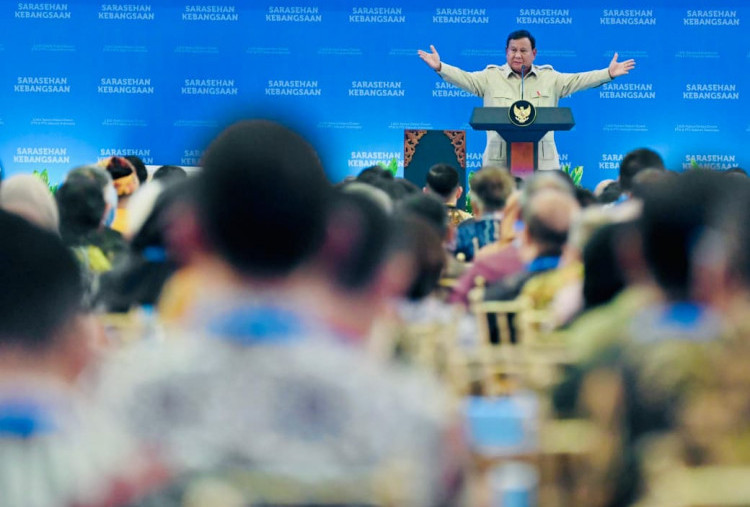 Prabowo Soroti Benih Gandum hingga Mobil Nasional, Minta Akademisi Hadirkan Solusi Kemandirian Indonesia