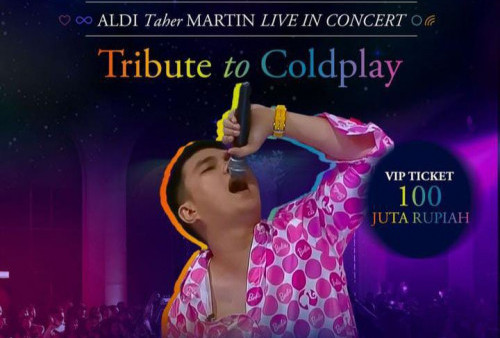 Mantap! Tiket Konser Aldi Taher Forplay: Tribute to Coldplay Seharga Rp 100 Juta Ludes Terjual, Dibeli Oleh Sosok Ini