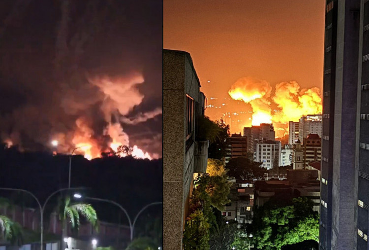 Caracas Diguncang Bom! Amerika Serikat Lancarkan Serangan ke Venezuela, Presiden Maduro Ditangkap!