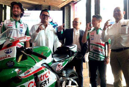 Go Indonesia dan Motif Batik di Motor Alex Rins Saat MotoGP Mandalika 2023