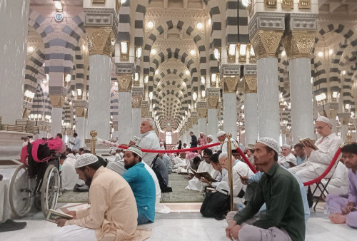 Laporan Haji 2024 (3): Padatnya Masjid Nabawi saat Salat Jumat