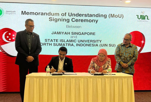 Jamiyah Singapura dengan UIN Sumatera Utara Sepakat Mendidik Lulusan Agama Islam yang Berkualitas
