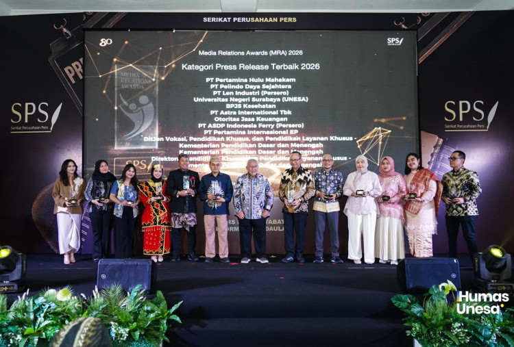Unesa Raih Top 3 Media Relations Awards 2026 Berkat Strategi Komunikasi Publik Berbasis Dampak