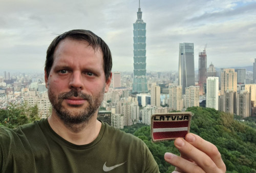 Kunjungan 31 Jurnalis Lintas Benua di Taiwan: Wartawan Latvia 
