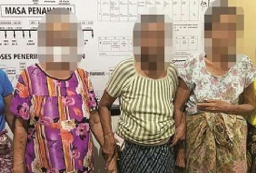 Astaga! 5 Nenek Ketangkap Main Judi Ceki, Tersangka Merupakan Tetangga Satu Wilayah