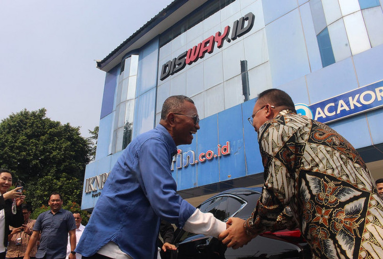Sufmi Dasco-Raffi Ahmad Bertemu Dahlan Iskan di Kantor Disway, Ini yang Dibicarakan