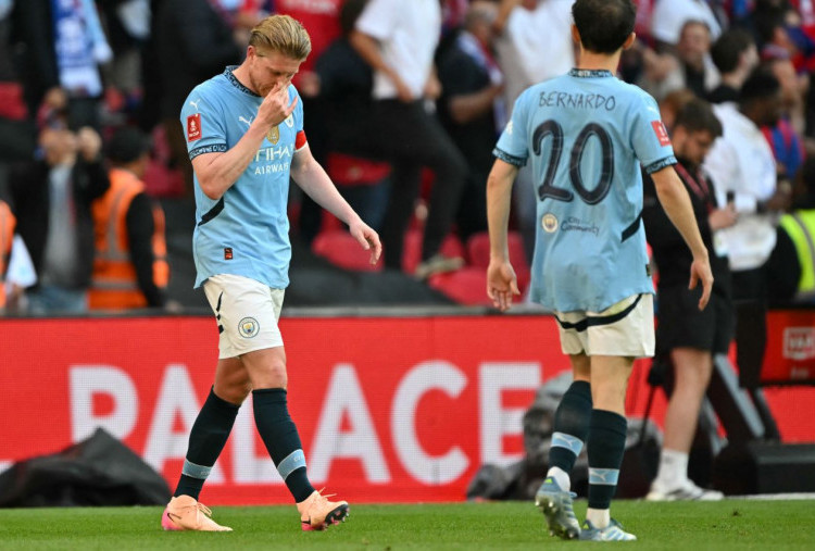 Rating Pemain Man City Ketika Dipermalukan Crystal Palace di Final Piala FA, Merah Semua!