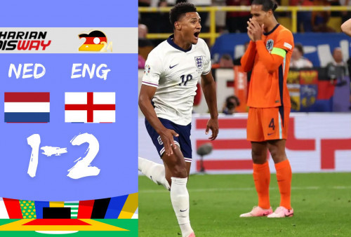 Hasil Semifinal Euro 2024 Belanda vs Inggris: Gol Telat Ollie Watkins Bawa Three Lions Tantang Spanyol di Final