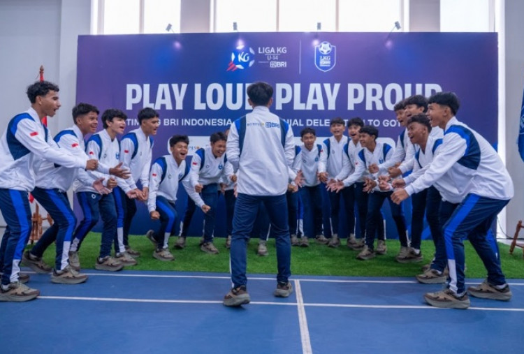 BRI dan Liga Kompas Melepas Keberangkatan Tim LKG BRI ke Piala Dunia Remaja Gothia Cup di Swedia