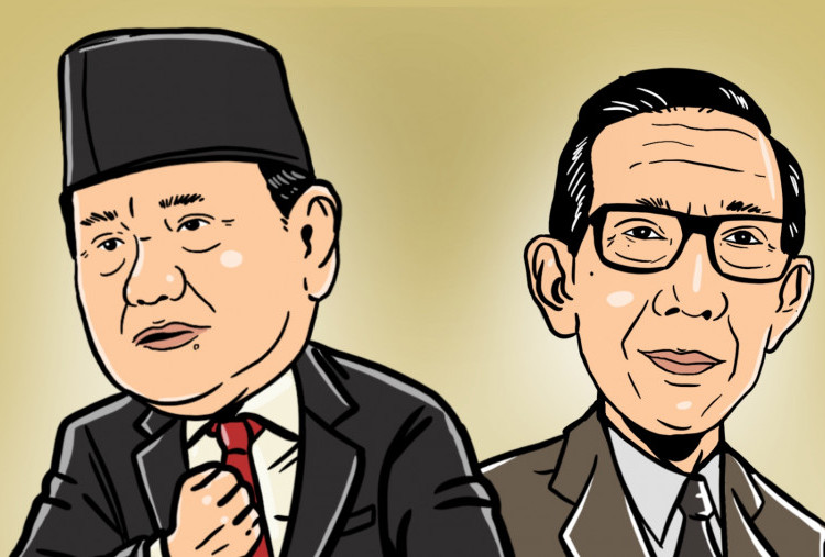 Jejak Soemitro Djojohadikoesoemo, Langkah Prabowo Subianto