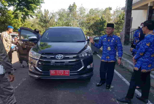 Sekda Sidak Mobil Dinas Pemkab Empat Lawang, Termasuk Mobil Istri Bupati