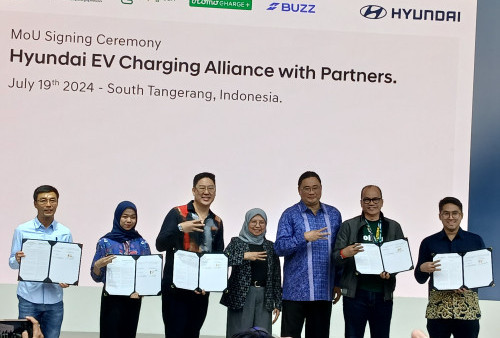 Perkuat Ekosistem Kendaraan Listrik di Indonesia, Hyundai Perluas Ekspansi Charging Point Station
