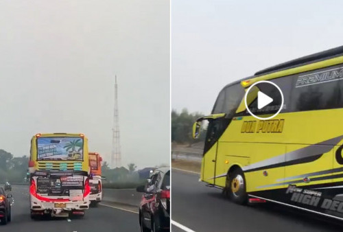 Avanza Putih Ngajak Sopir Bus 'Oleng' hingga Kecelakaan, Netizen Ogah Bersimpati, Rian Mahendra Berpesan Begini 