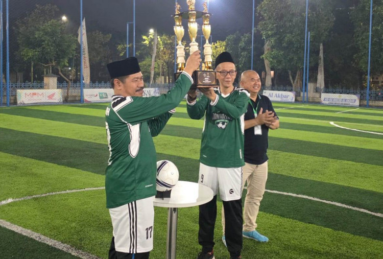Tim Denanyar dan Muhammadiyah Jatim Juara Liga Ukhuwah Hari Santri 2026 di Masjid Al-Akbar Surabaya