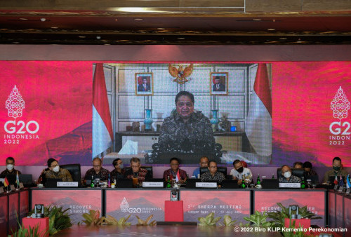 Airlangga Ajak Anggota G20 Bangkit Bersama Indonesia yang Ekonominya Tumbuh 5,1% 