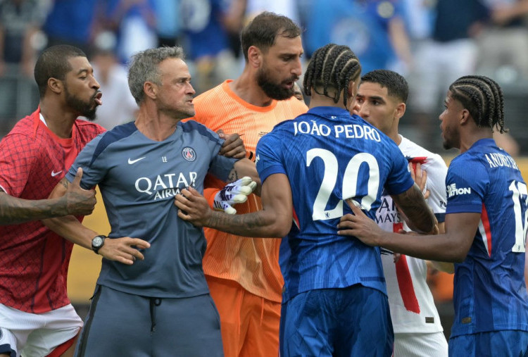 Pelatih PSG Luis Enrique Tampar Striker Chelsea Joao Pedro, Hadapi Hukuman Berat  