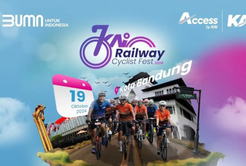 KAI Railway Cyclist Fest 2024 Tawarkan Sensasi Bersepeda di Jalur Ikonik, Beli Tiketnya di Sini Sekarang