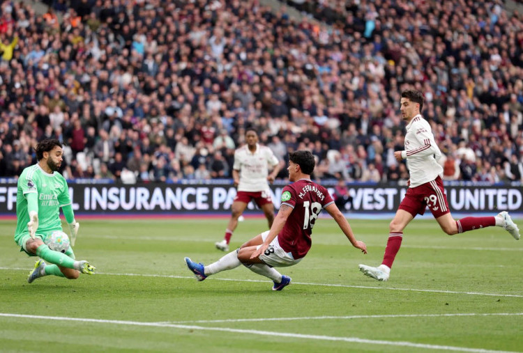 Rating Pemain Arsenal yang Kalahkan West Ham 1-0, David Raya Penyelamat!