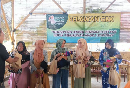 Relawan GBK Bantu Turunkan Stunting di Jember