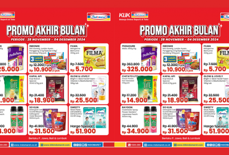 Katalog Promo Indomaret Edisi Akhir Tahun Bulan Desember 2024, Banjir Diskon Besar-Besaran!