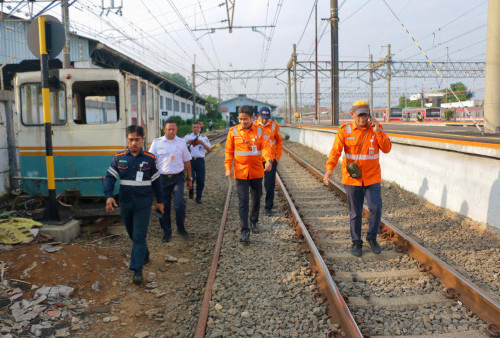 Mesti Tahu, Batu di Jalur Kereta Api Punya Peran Vital, KAI Daop 1 Beri Penjelasannya