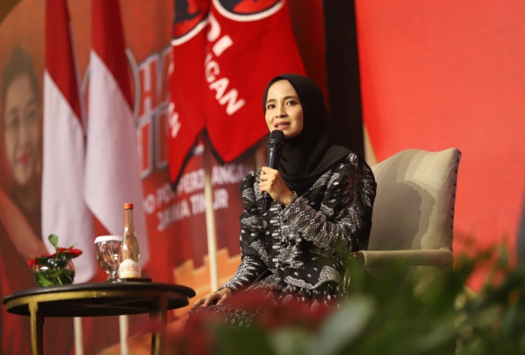 Terkesan Kehangatan Halalbihalal PDIP Jatim, Ning Nadia: Ternyata Seasik Itu