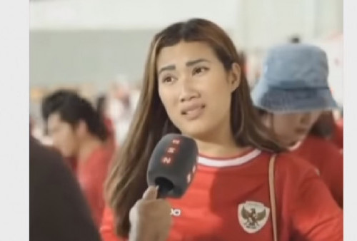 Wanita Suporter Timnas Indonesia Beri Respons Berkelas ke Media Bahrain: Kalian Nggak Berkelas!