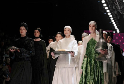 Bangga! Modest Wear Indonesia Melenggang di Moscow Fashion Week Usung Nilai Budaya