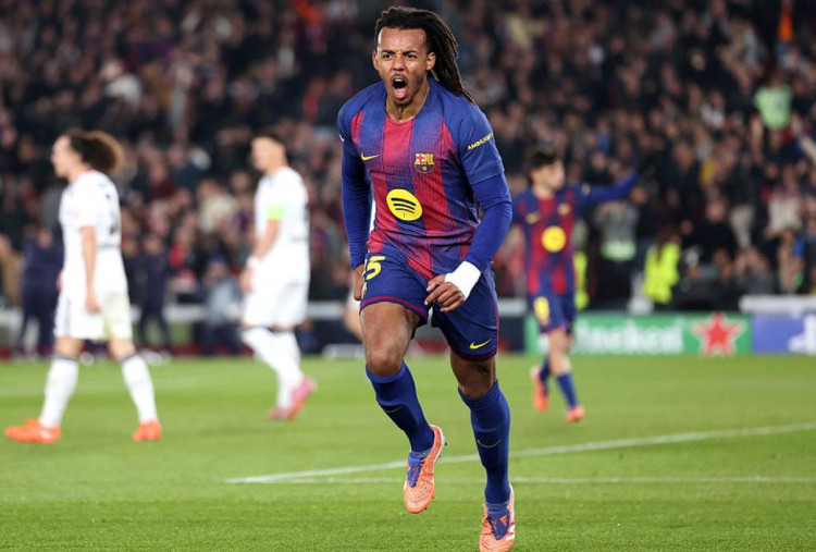 Barcelona vs Eintracht Frankfurt 2-1, Jules Kounde Cetak Brace dan Antar Blaugrana Comeback!