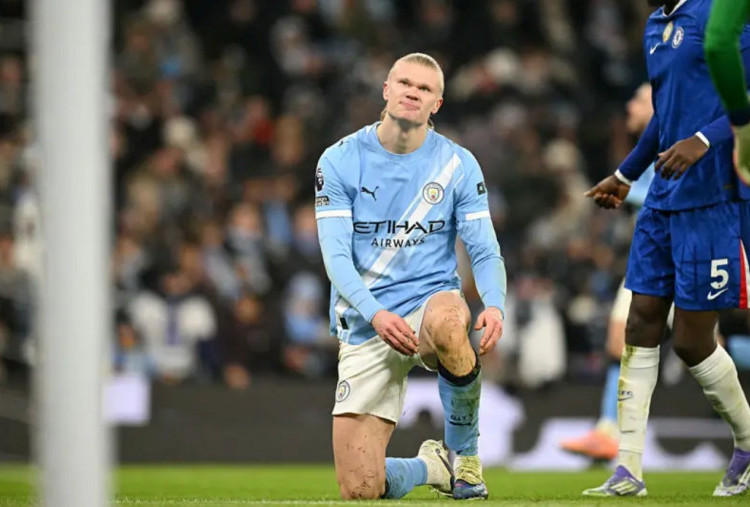 Rating Pemain Man City yang Gagal Menang Lawan Chelsea: Rodri Top, Haaland Jeblok