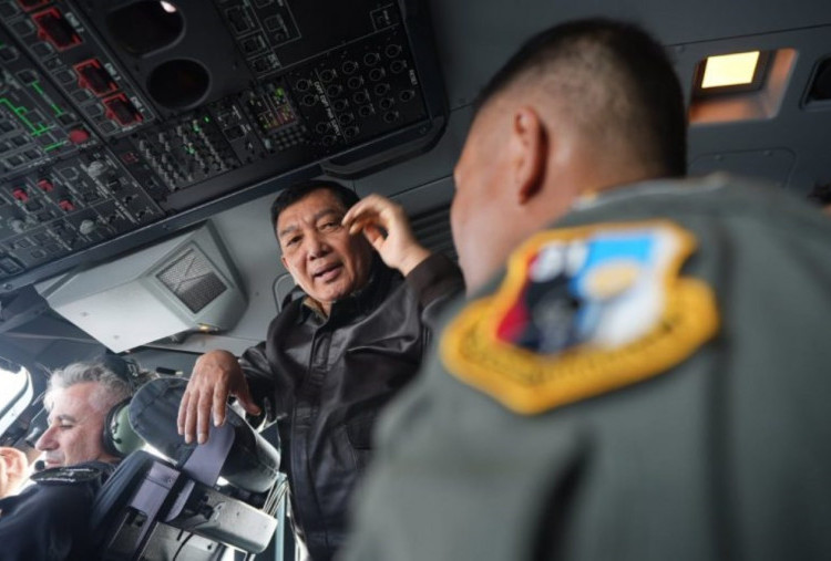 Penerbangan Perdana Airbus A400M Milik Indonesia Antarkan Menhan Kunker ke Aceh 