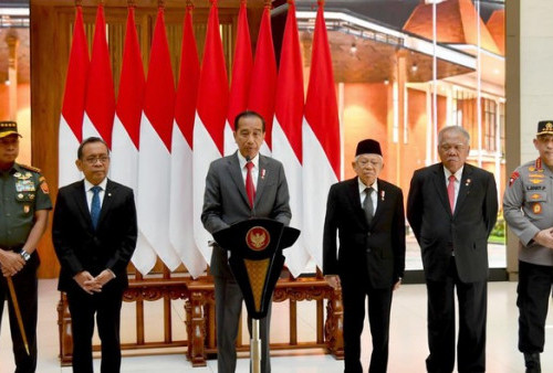 Ditanya Soal Perolehan Suara Partai Putranya yang Tiba-tiba Melonjak, Jokowi: Silakan Tanya ke Partai