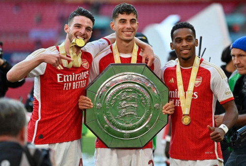 Arsenal Juara Community Shield 2023 Usai Menang Dramatis Vs Man City