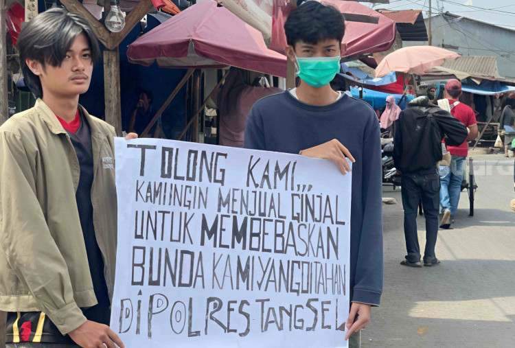 Dua Remaja di Tangsel Nekat Jual Ginjal Demi Sang Ibu yang Ditahan Polisi, Begini Kronologinya!