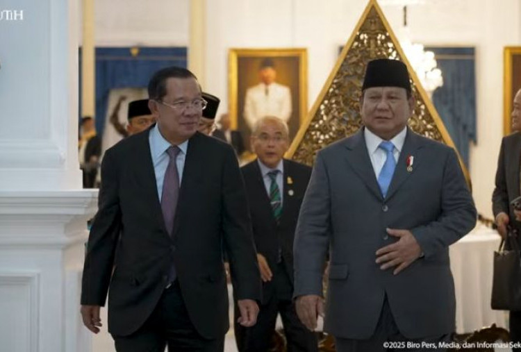 Prabowo Temui Presiden Senat Kamboja di Istana Merdeka, Tegaskan Komitmen Jaga Perdamaian Asia Tenggara