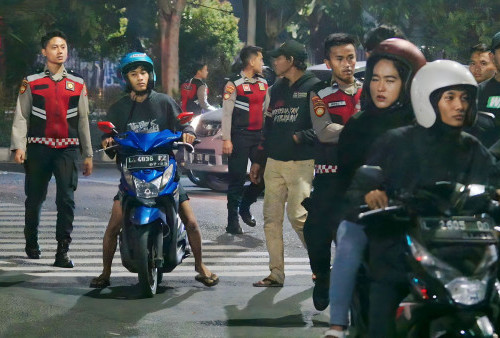 50 Remaja Terjaring Patroli Balap Liar di Surabaya