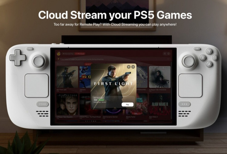 Asobi Remote Play Hadir di Steam Deck dan Windows, Bisa Main Game PS5 Tanpa Konsol