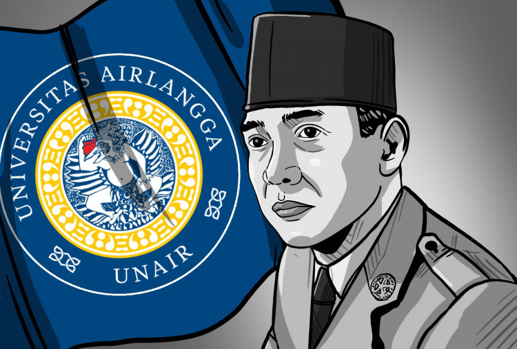 Pesan Bung Karno kepada Universitas Airlangga