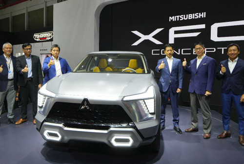 MMKSI Resmi Perkenalkan Compact SUV Mitsubishi XFC Concept di IIMS 2023