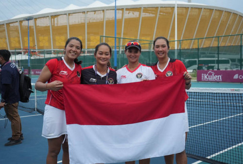 Tim Tenis Putri Indonesia Akhiri Paceklik Emas Setelah 18 Tahun
