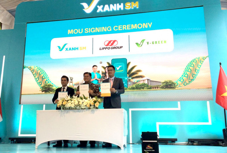 Resmi Beroperasi, Xanh SM Targetkan 10.000 Unit Taksi Mobil Listrik 2025