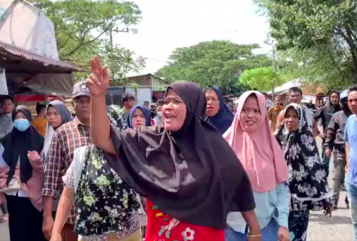 Kronologi Bentrokan Aparat dengan Pedagang Lhokseumawe